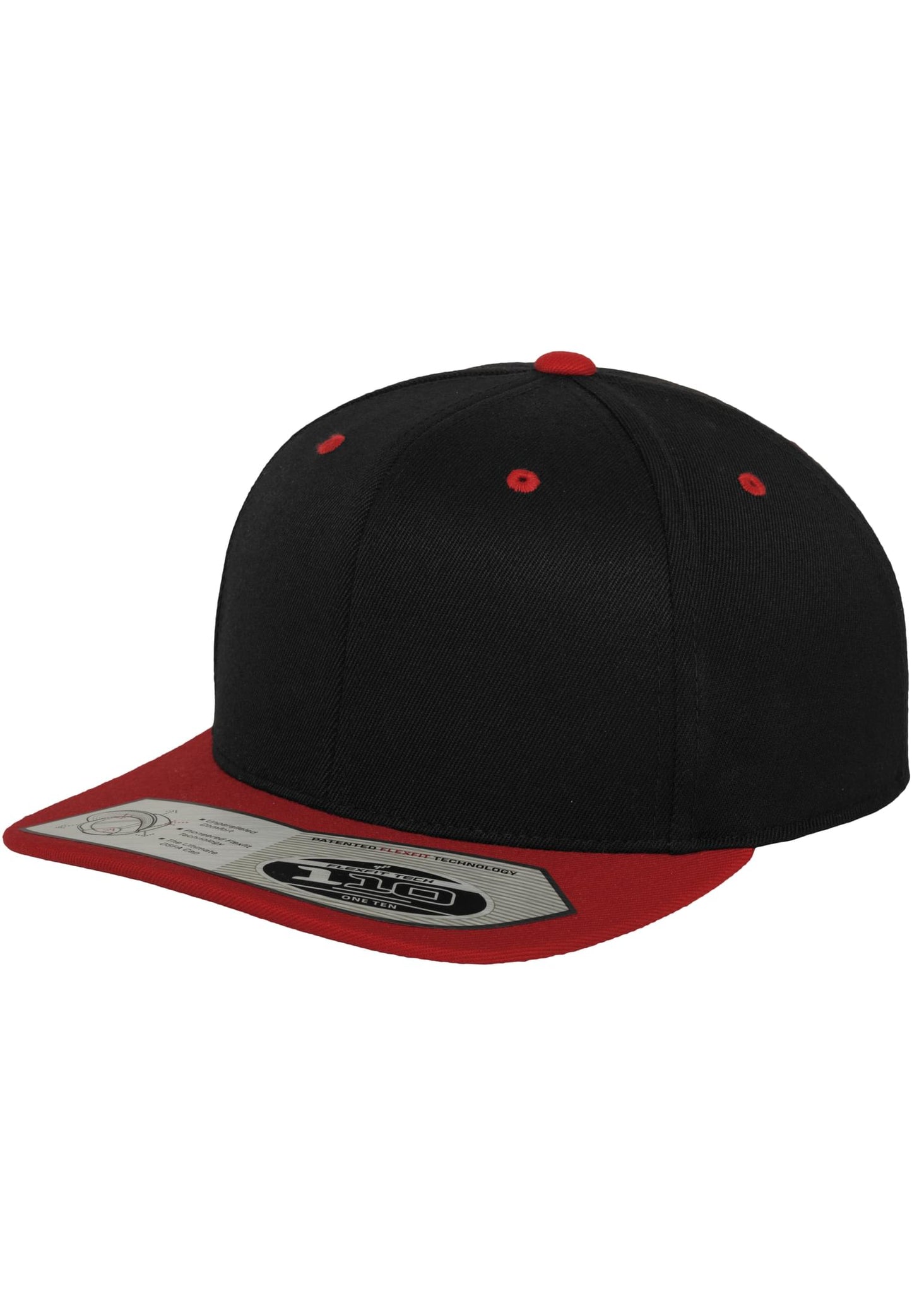 One Ten Flexfit Şapka - Siyah/Kırmızı - Stafu Pro Series