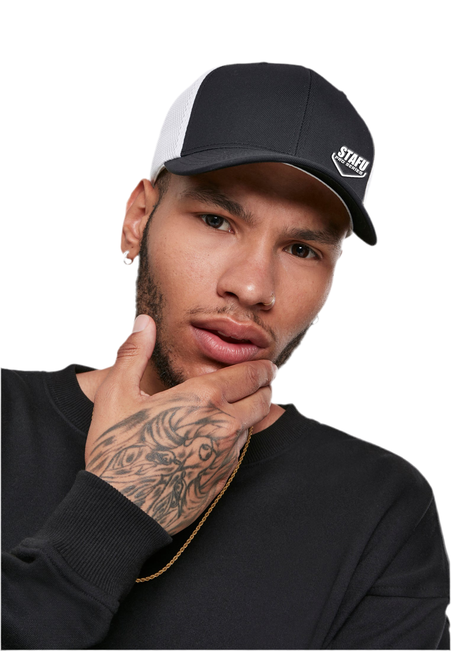 Flexfit Original - 2 Tone Black/White - Stafu Pro Series