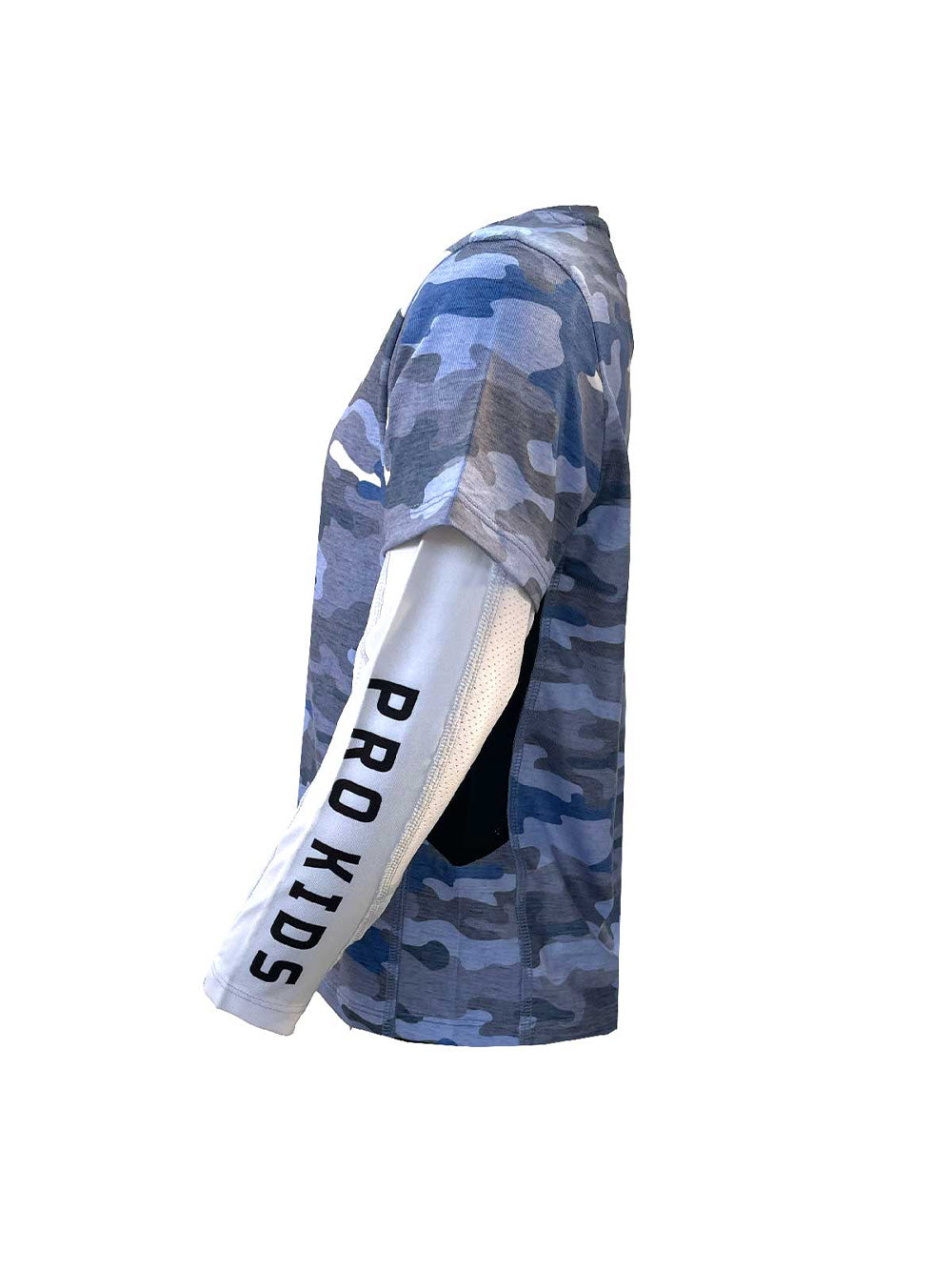 Ahoy Jr. Çift Kollu UV Korumalı T-shirt - Mavi - Stafu Pro Series