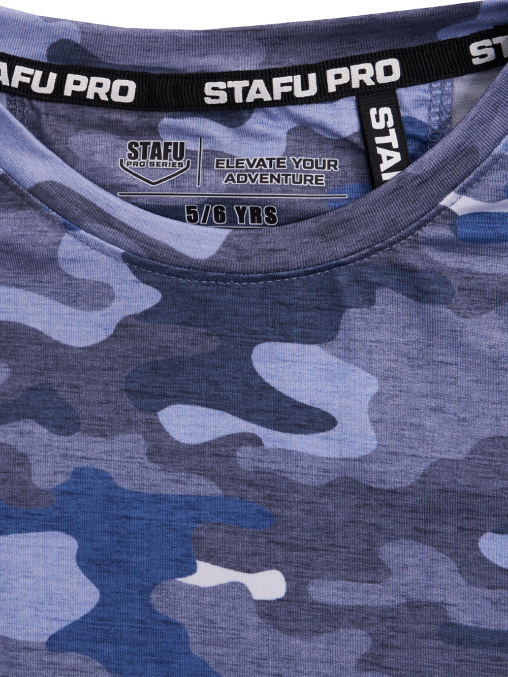 Ahoy Jr. Çift Kollu UV Korumalı T-shirt - Mavi - Stafu Pro Series