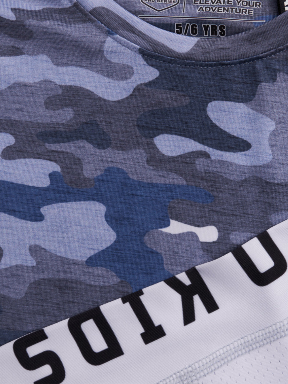 Ahoy Jr. Çift Kollu UV Korumalı T-shirt - Mavi - Stafu Pro Series