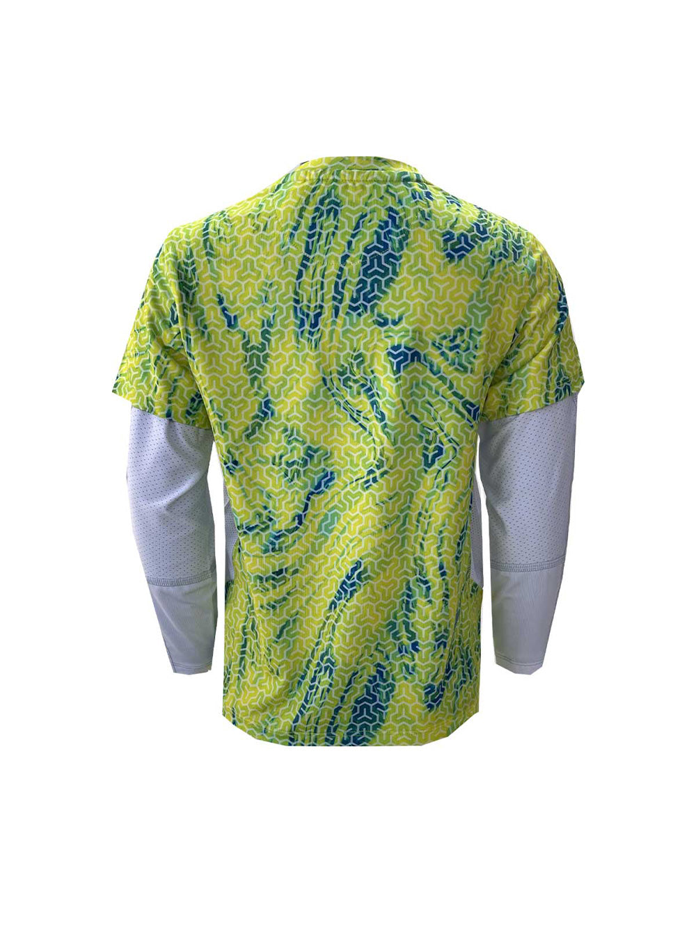 Ahoy Jr. Çift Kollu UV Korumalı T-shirt - Trophy Lime - Stafu Pro Series