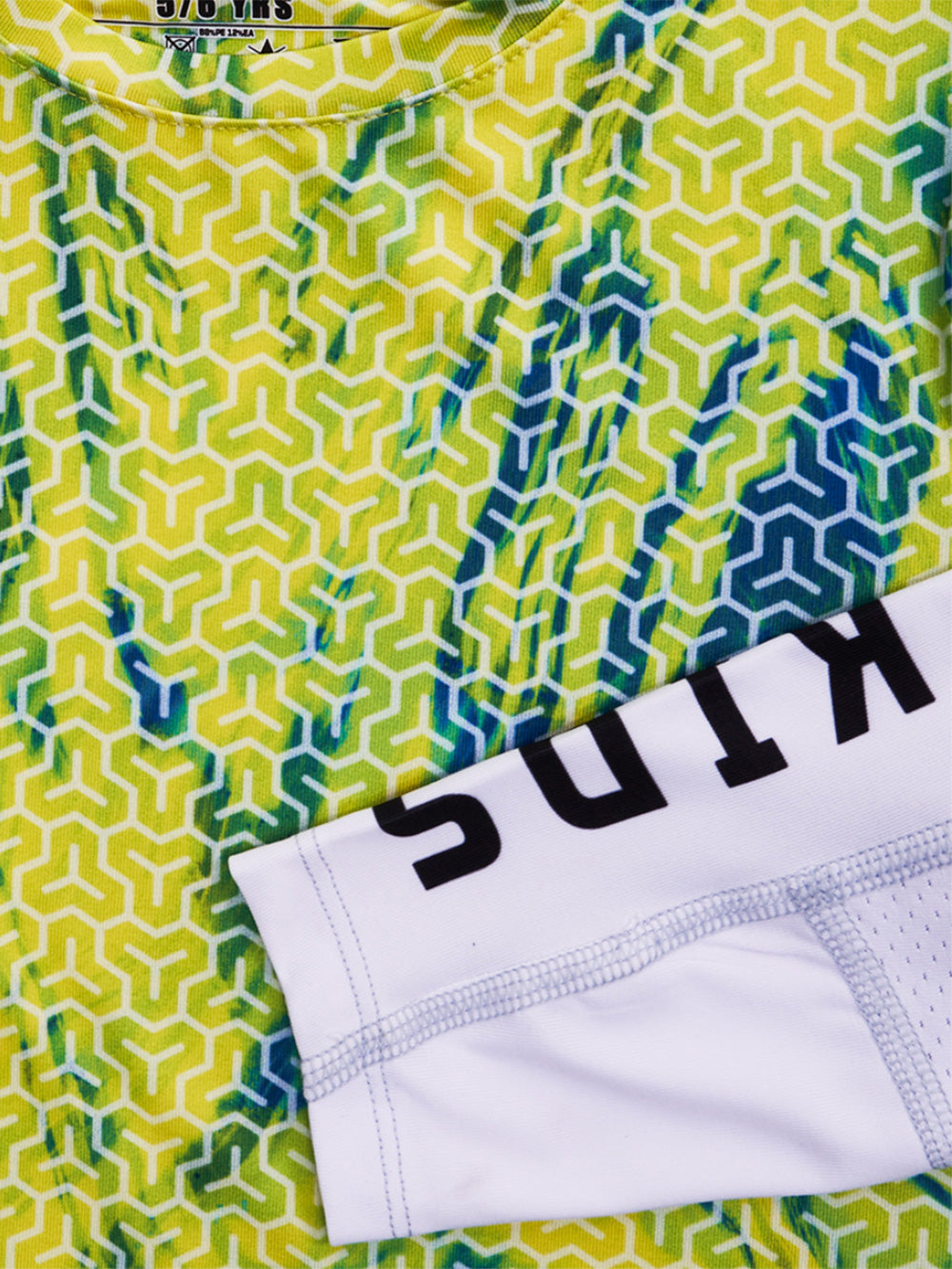 Ahoy Jr. Çift Kollu UV Korumalı T-shirt - Trophy Lime - Stafu Pro Series