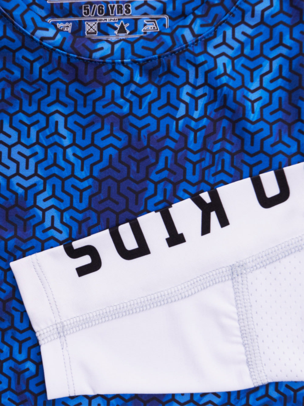 Ahoy Jr. Çift Kollu UV Korumalı T-shirt - Trophy Mavi - Stafu Pro Series