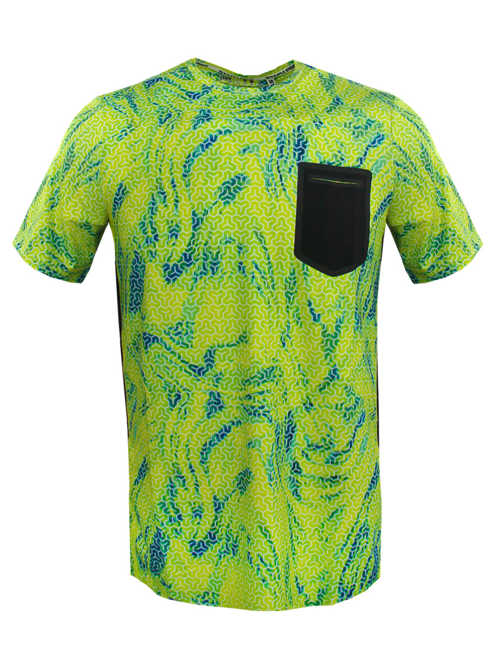 Ahoy UV Korumalı T-shirt - Trophy Lime - Stafu Pro Series