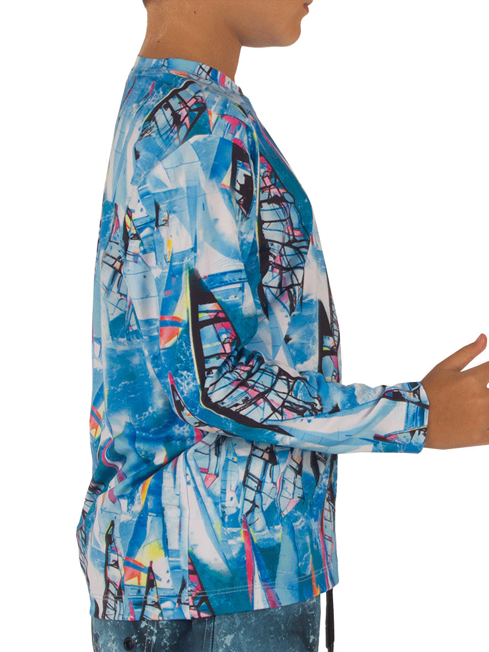 Apex Jr. UV Uzun Kollu T-Shirt - Sail - Stafu Pro Series