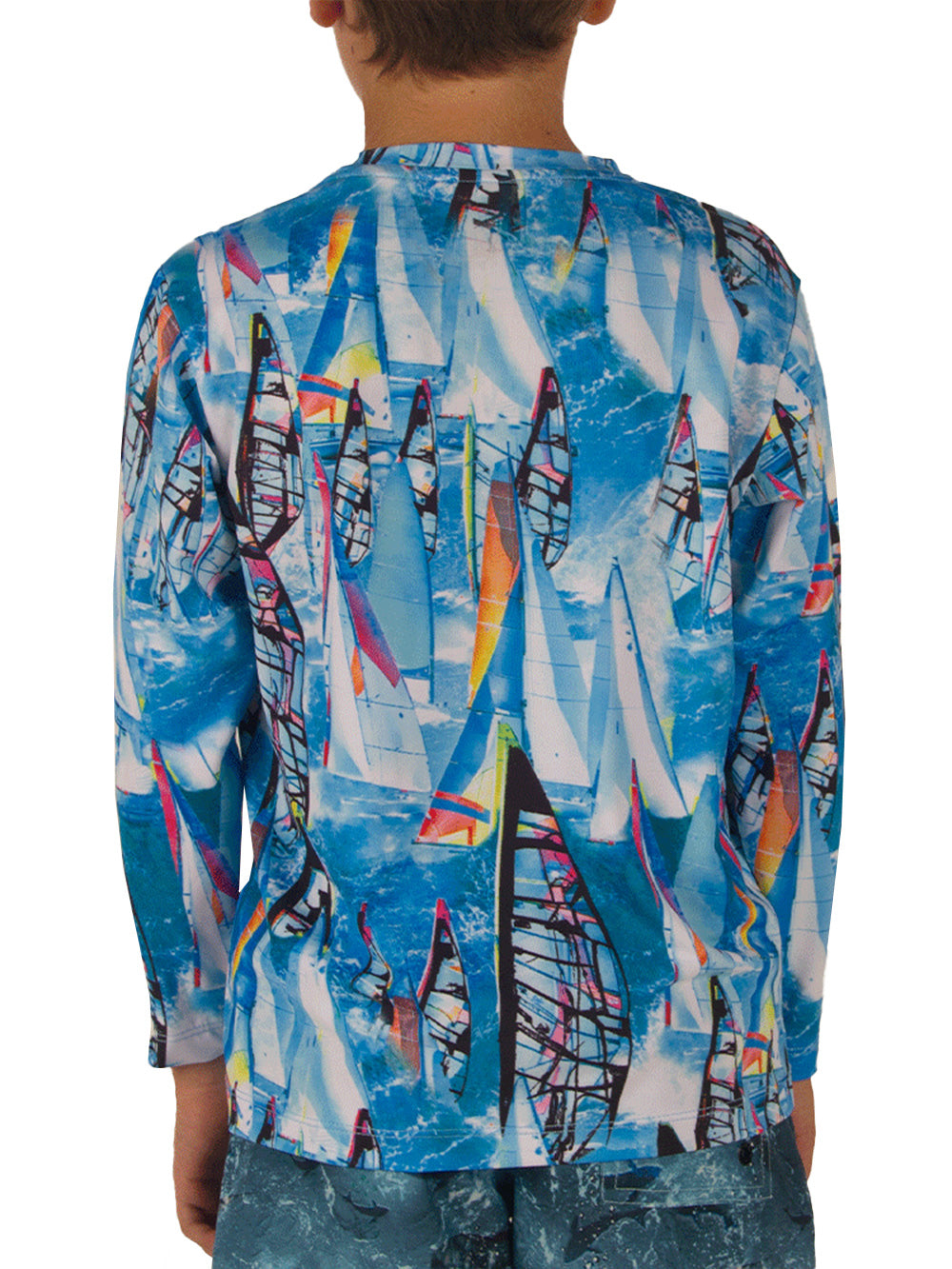 Apex Jr. UV Uzun Kollu T-Shirt - Sail - Stafu Pro Series