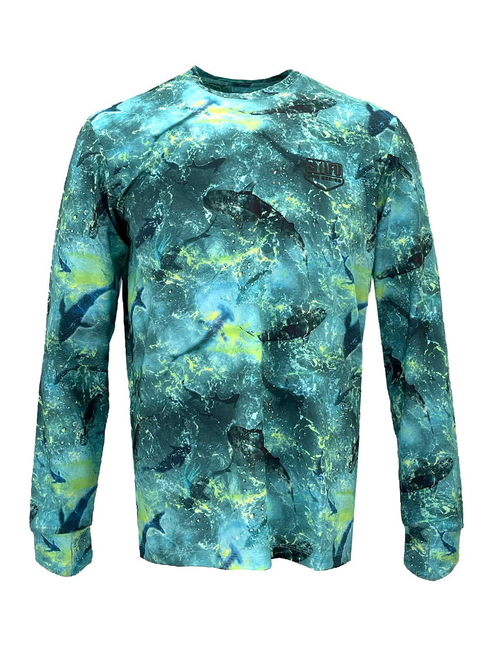 Apex UV Uzun Kollu Performans T-Shirt - Shark Lime - Stafu Pro Series