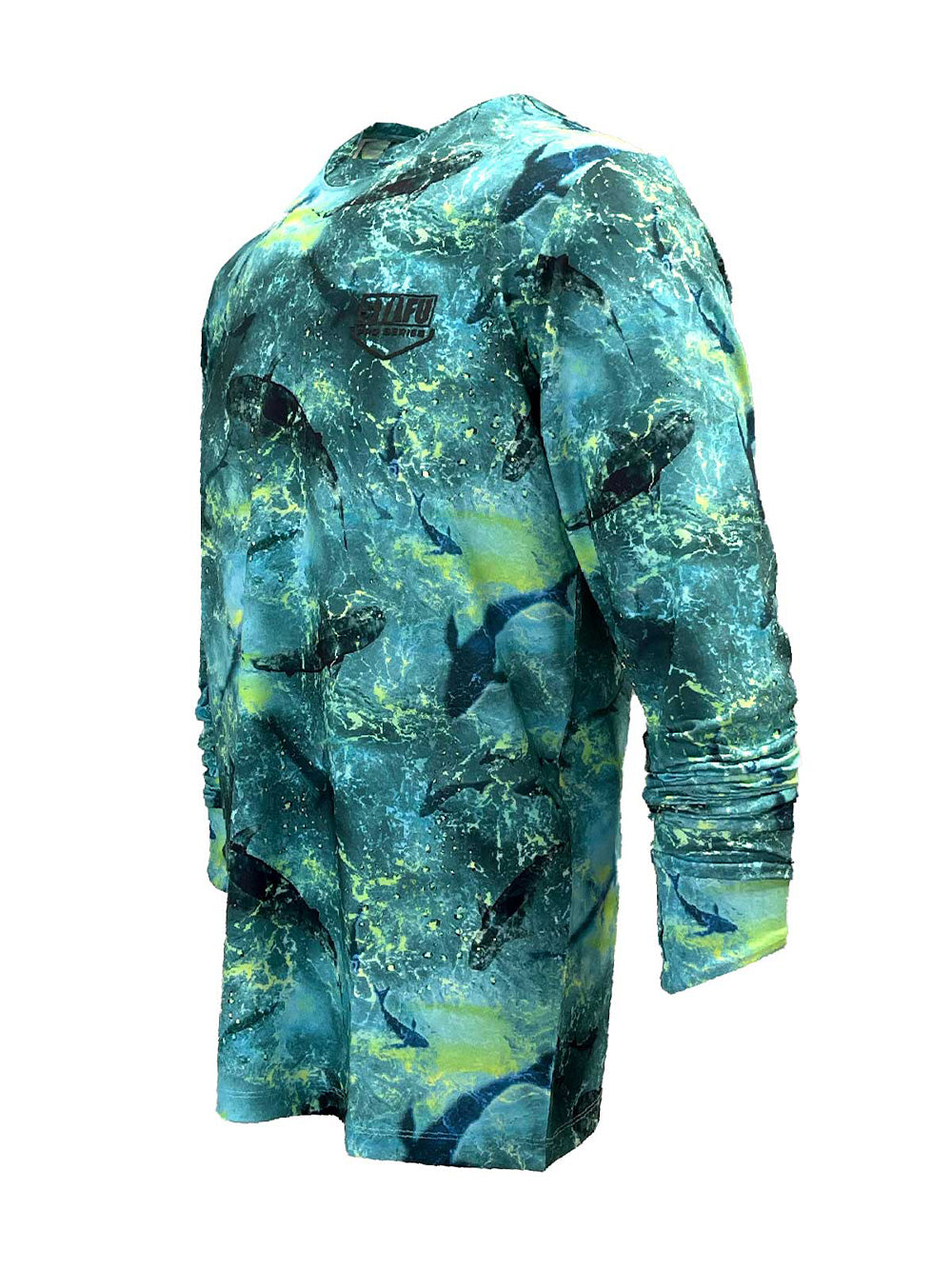 Apex UV Uzun Kollu Performans T-Shirt - Shark Lime - Stafu Pro Series