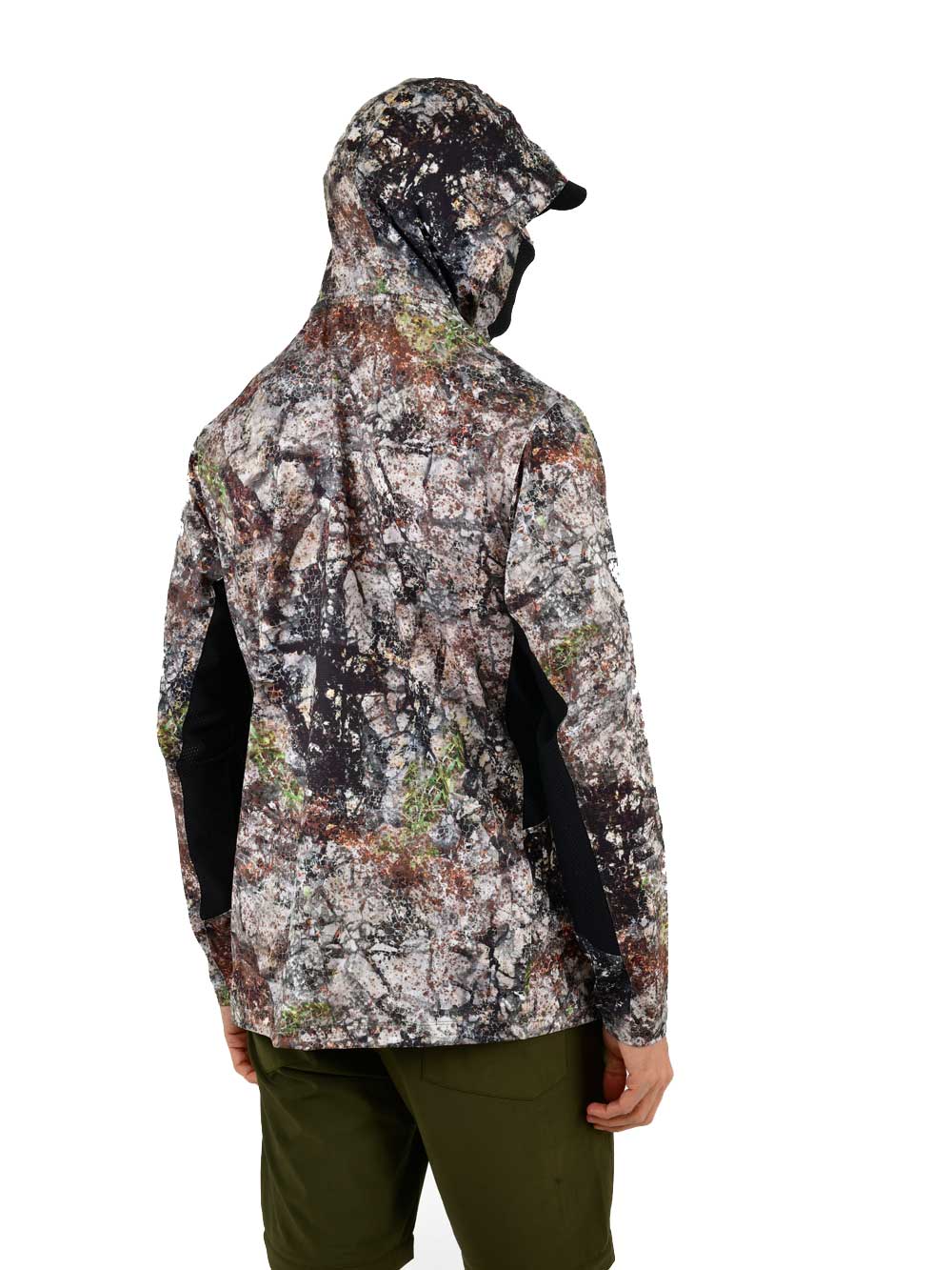 Argonaut Maskeli UV Korumalı Uzun Kollu Performans T-Shirt - Altai Camo - Stafu Pro Series