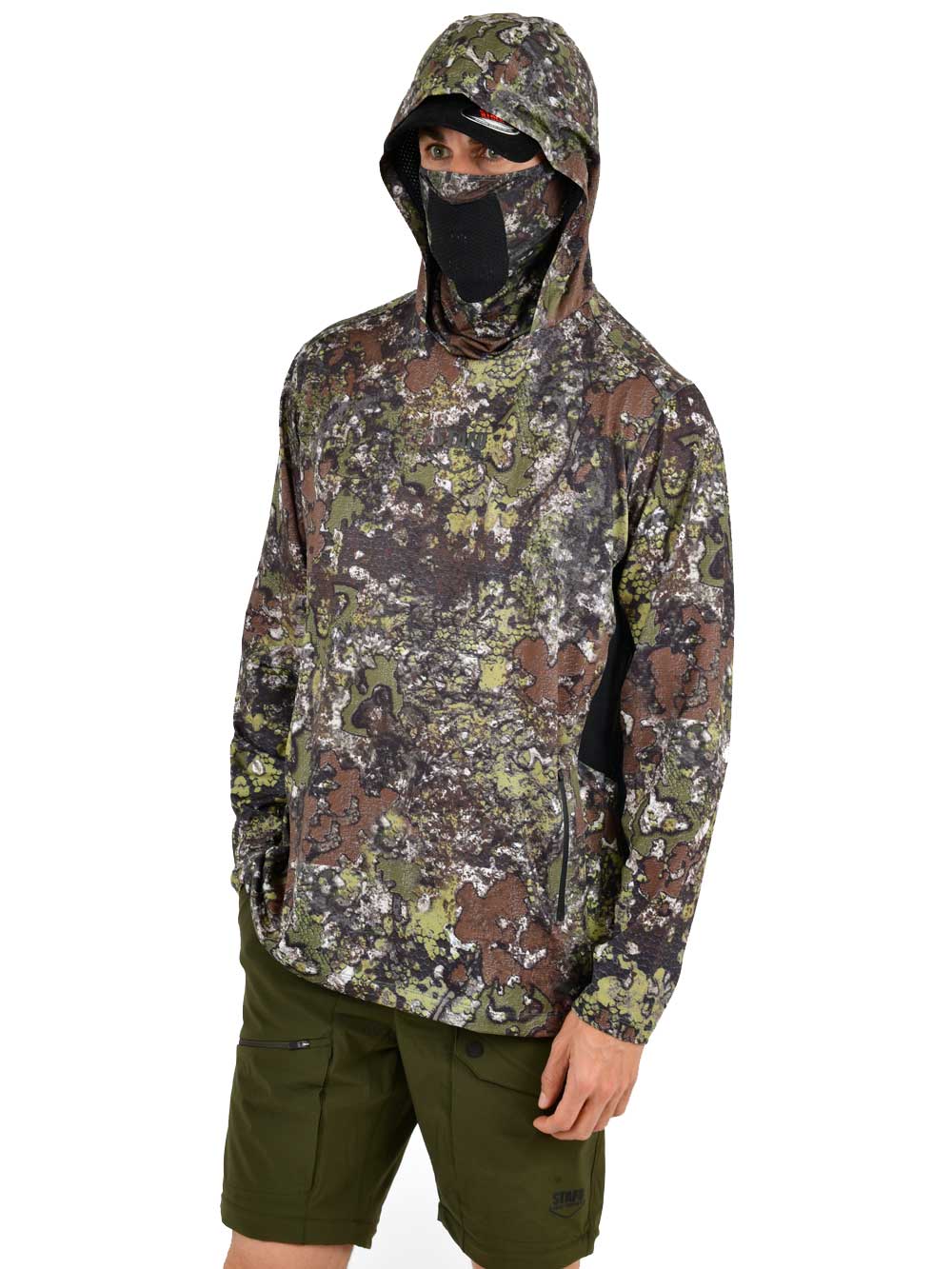 Argonaut Masked UV Protection Long Sleeve Performance T-Shirt - Bushman Camo