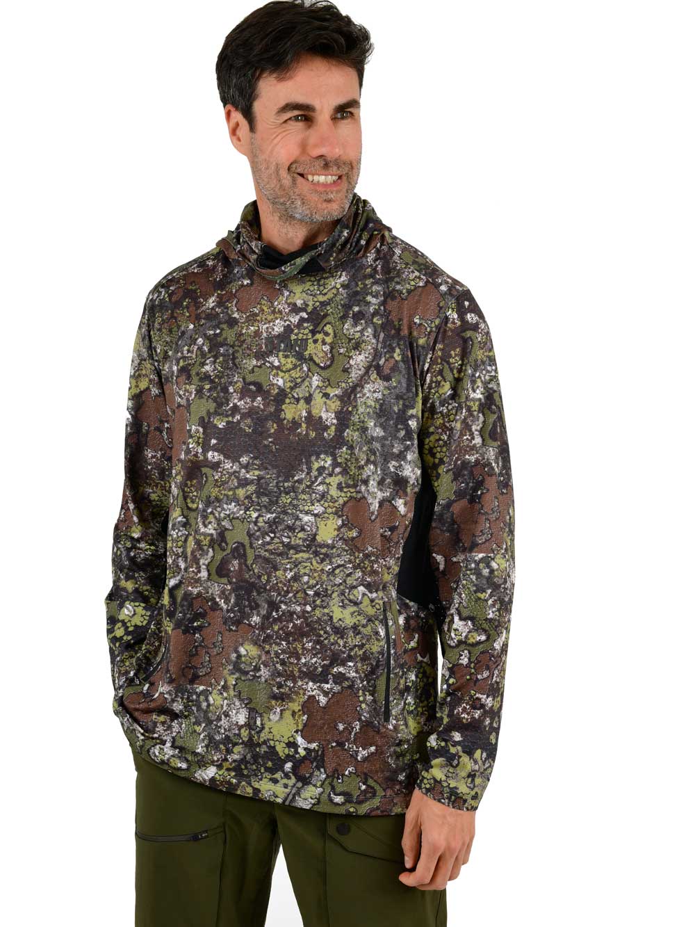 Argonaut Masked UV Protection Long Sleeve Performance T-Shirt - Bushman Camo