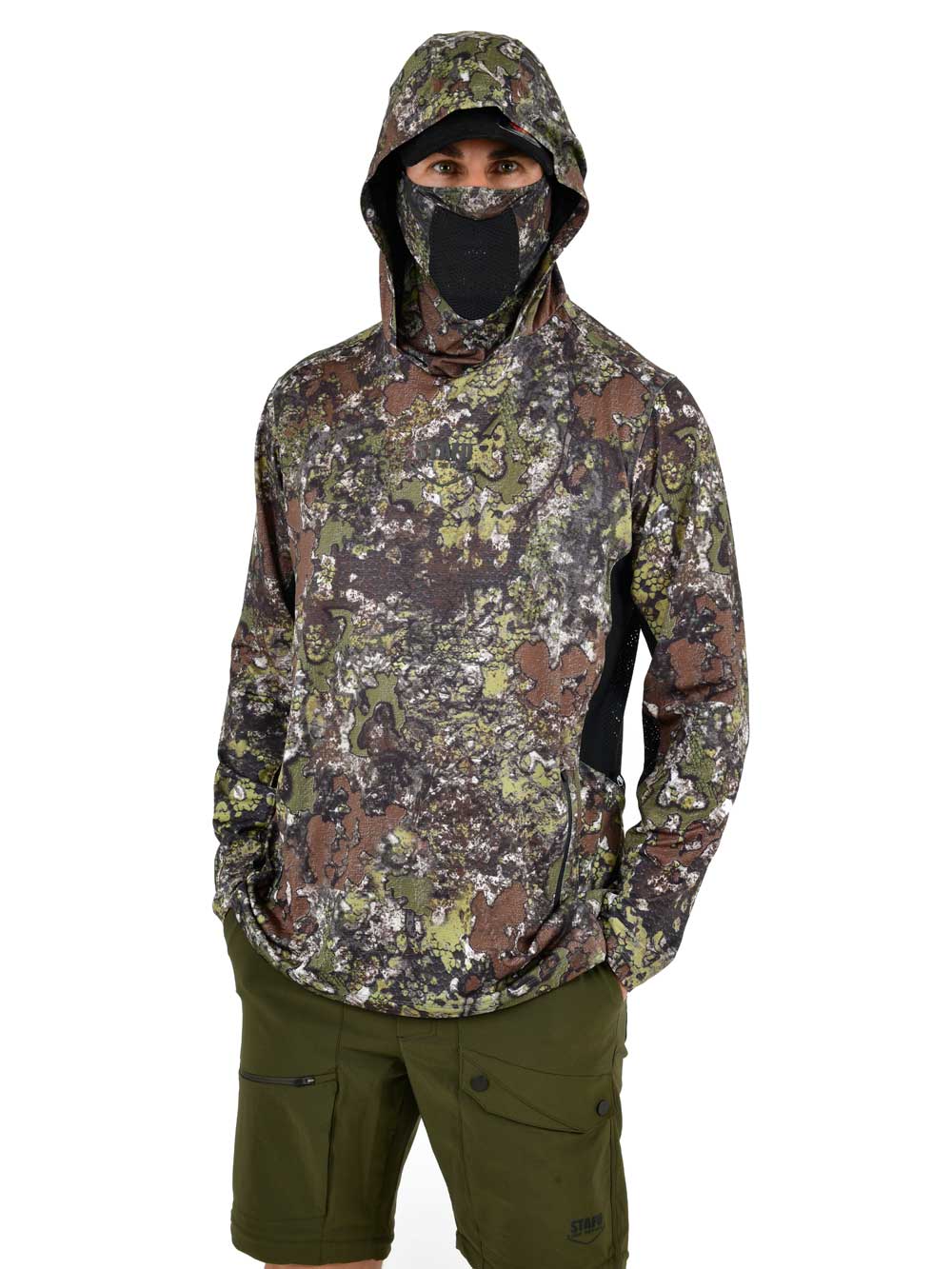 Argonaut Masked UV Protection Long Sleeve Performance T-Shirt - Bushman Camo