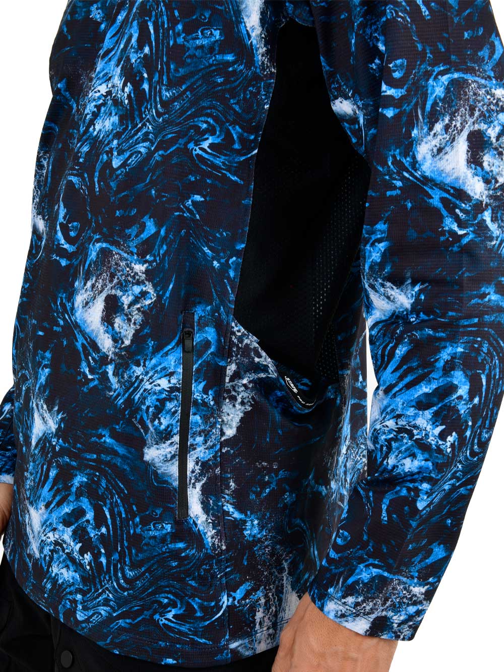 Argonaut Masked UV Protection Long Sleeve Performance T-Shirt - Dark Storm