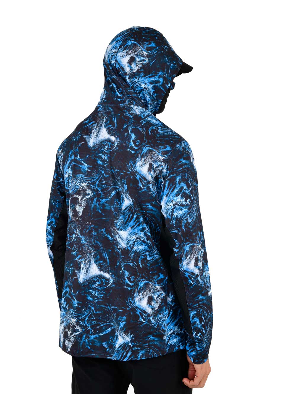 Argonaut Masked UV Protection Long Sleeve Performance T-Shirt - Dark Storm