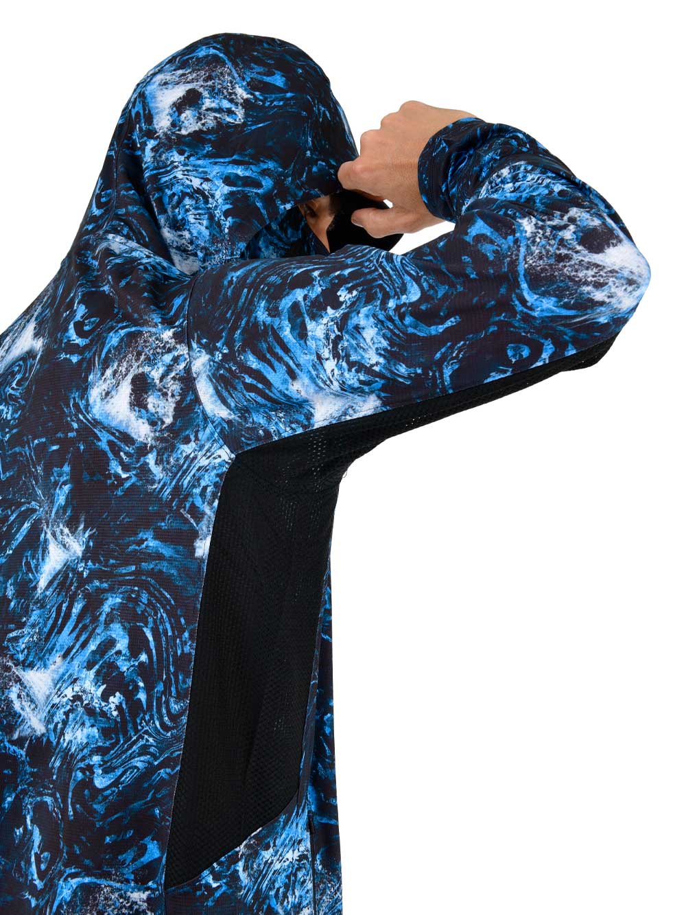 Argonaut Masked UV Protection Long Sleeve Performance T-Shirt - Dark Storm