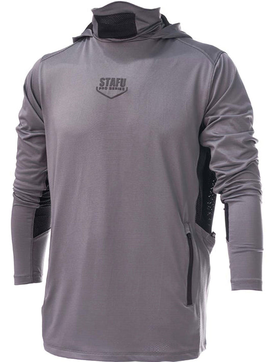 Argonaut Maskeli UV Korumalı Uzun Kollu Performans T-Shirt - Gri - Stafu Pro Series