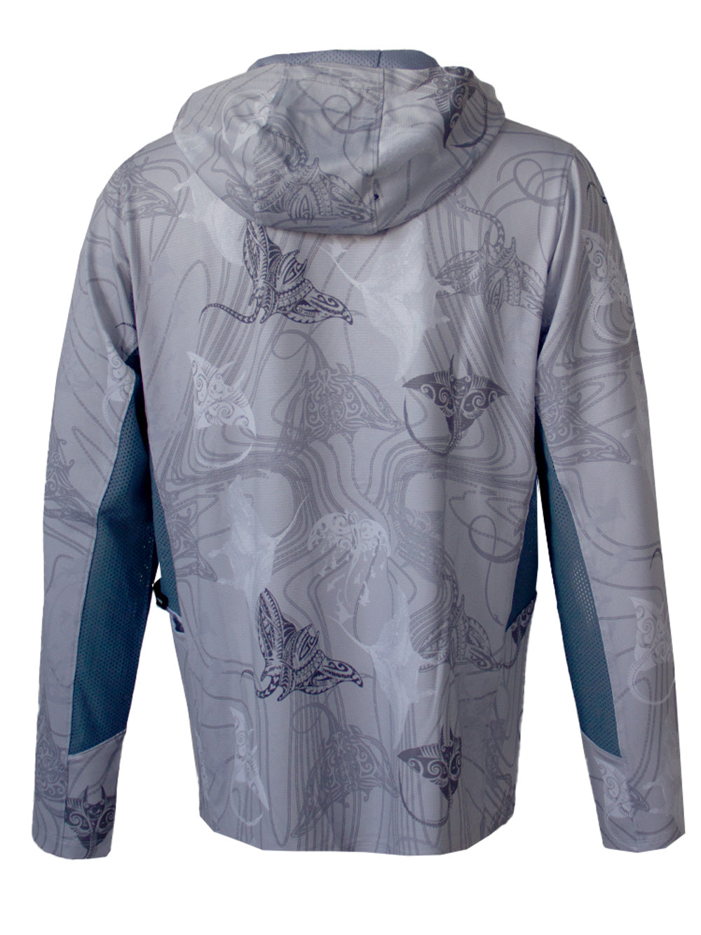 Argonaut Maskeli UV Korumalı Uzun Kollu Performans T-Shirt - Manta Gri - Stafu Pro Series