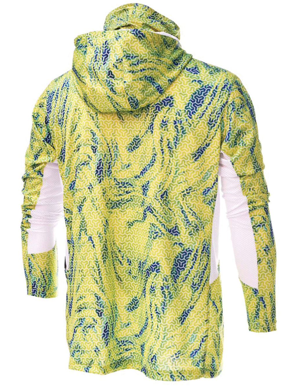 Argonaut Maskeli UV Korumalı Uzun Kollu Performans T-Shirt - Trophy Lime - Stafu Pro Series