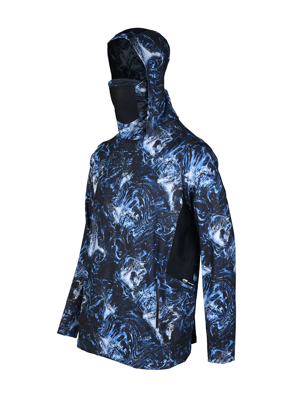 Argonaut Maskeli UV Korumalı Uzun Kollu Performans T-Shirt - Dark Storm