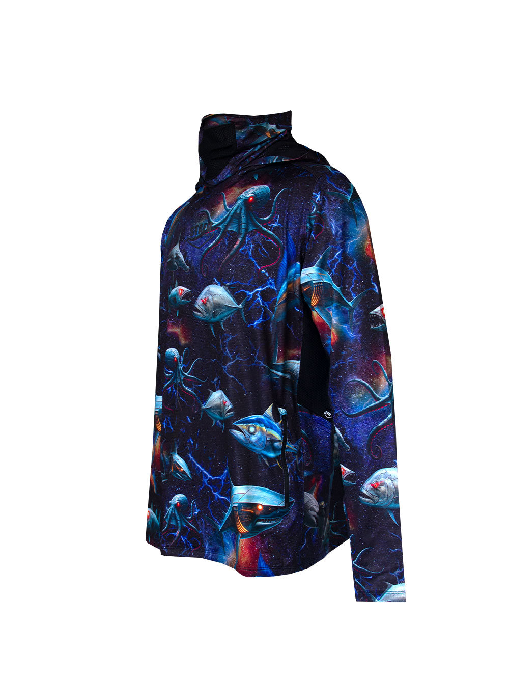 Argonaut Masked UV Protection Long Sleeve Performance T-Shirt - Dark Storm