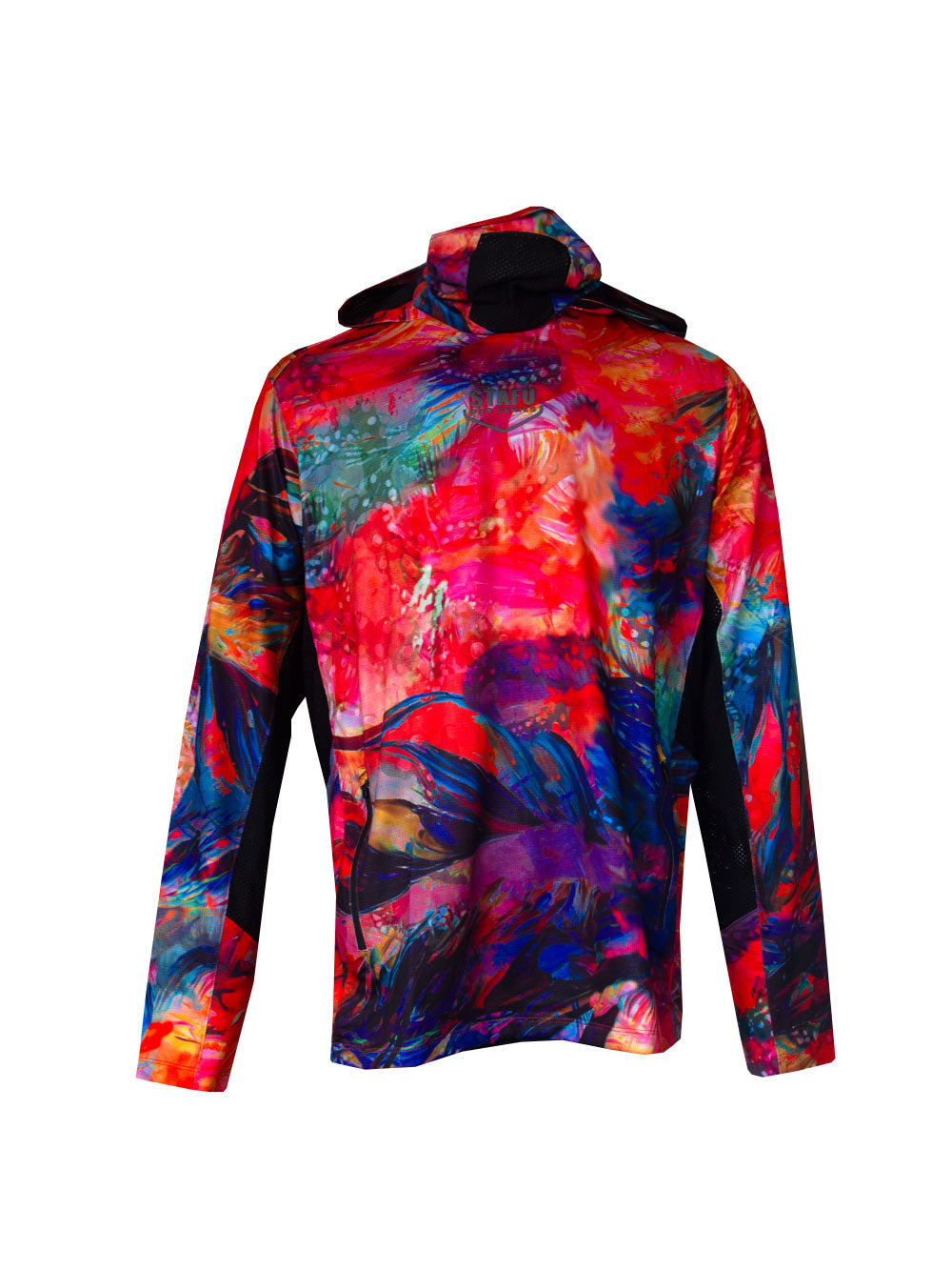 Argonaut Masked UV Protection Long Sleeve Performance T-Shirt - Dark Storm