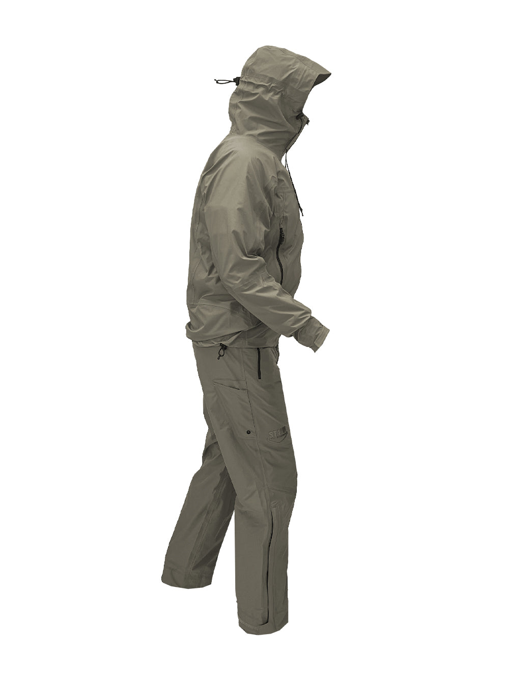 Baffin Su Geçirmez Ceket - Kirli Gri - Stafu Pro Series