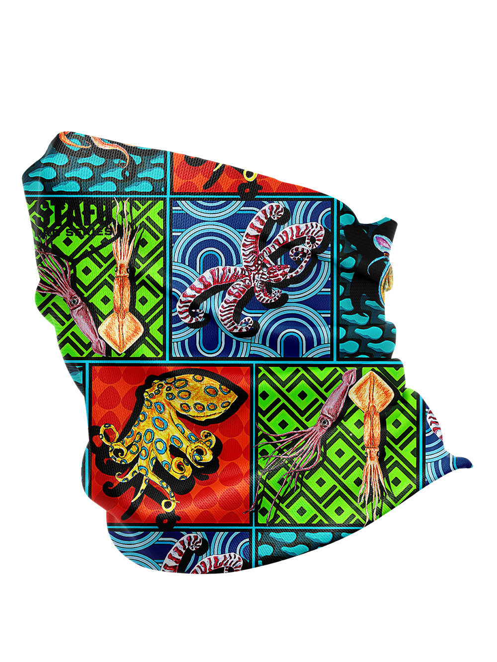 Bogeyman Çok Fonksiyonlu Bandana - Octopus - Stafu Pro Series
