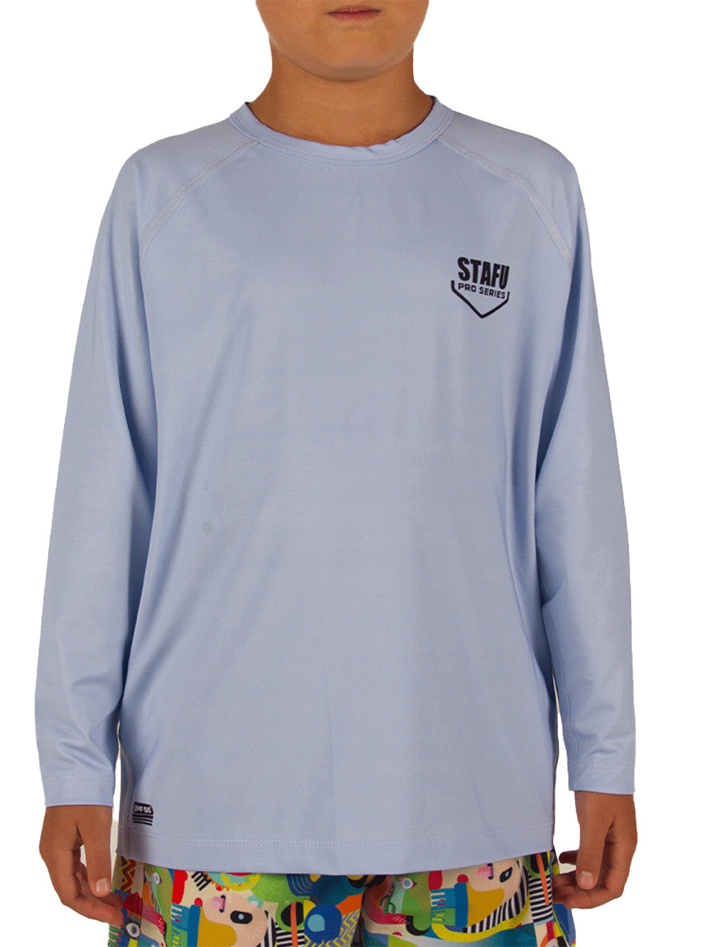 Cyclone Jr. UV Korumalı T-Shirt - Açık Mavi - Stafu Pro Series