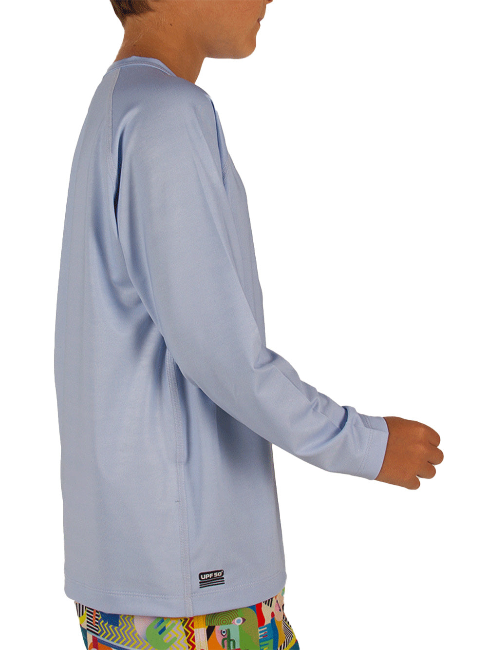 Cyclone Jr. UV Korumalı T-Shirt - Açık Mavi - Stafu Pro Series