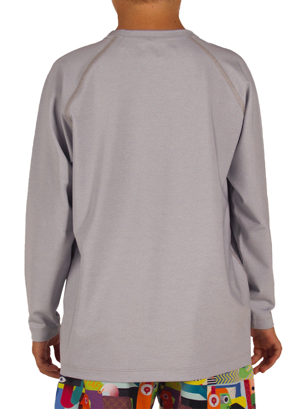 Cyclone Jr. UV Korumalı T-Shirt - Açık Gri - Stafu Pro Series