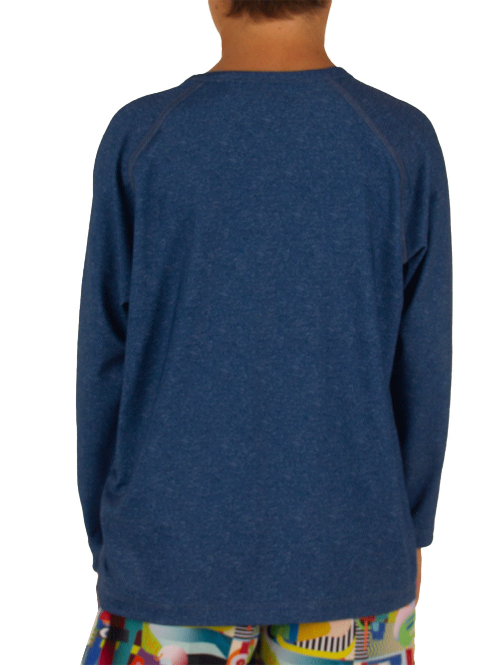 Cyclone Jr. UV Korumalı T-Shirt - Lacivert - Stafu Pro Series