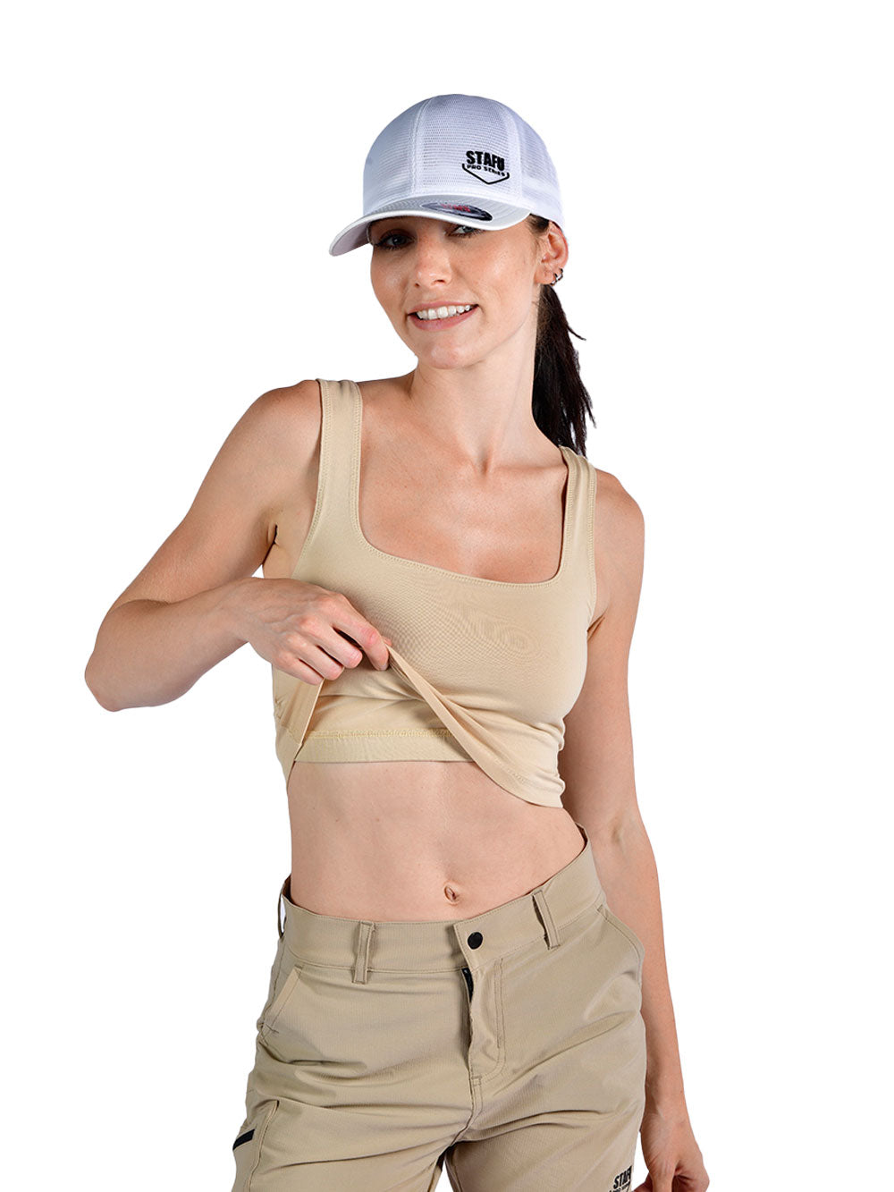 Essence Women's Bra - Beige
