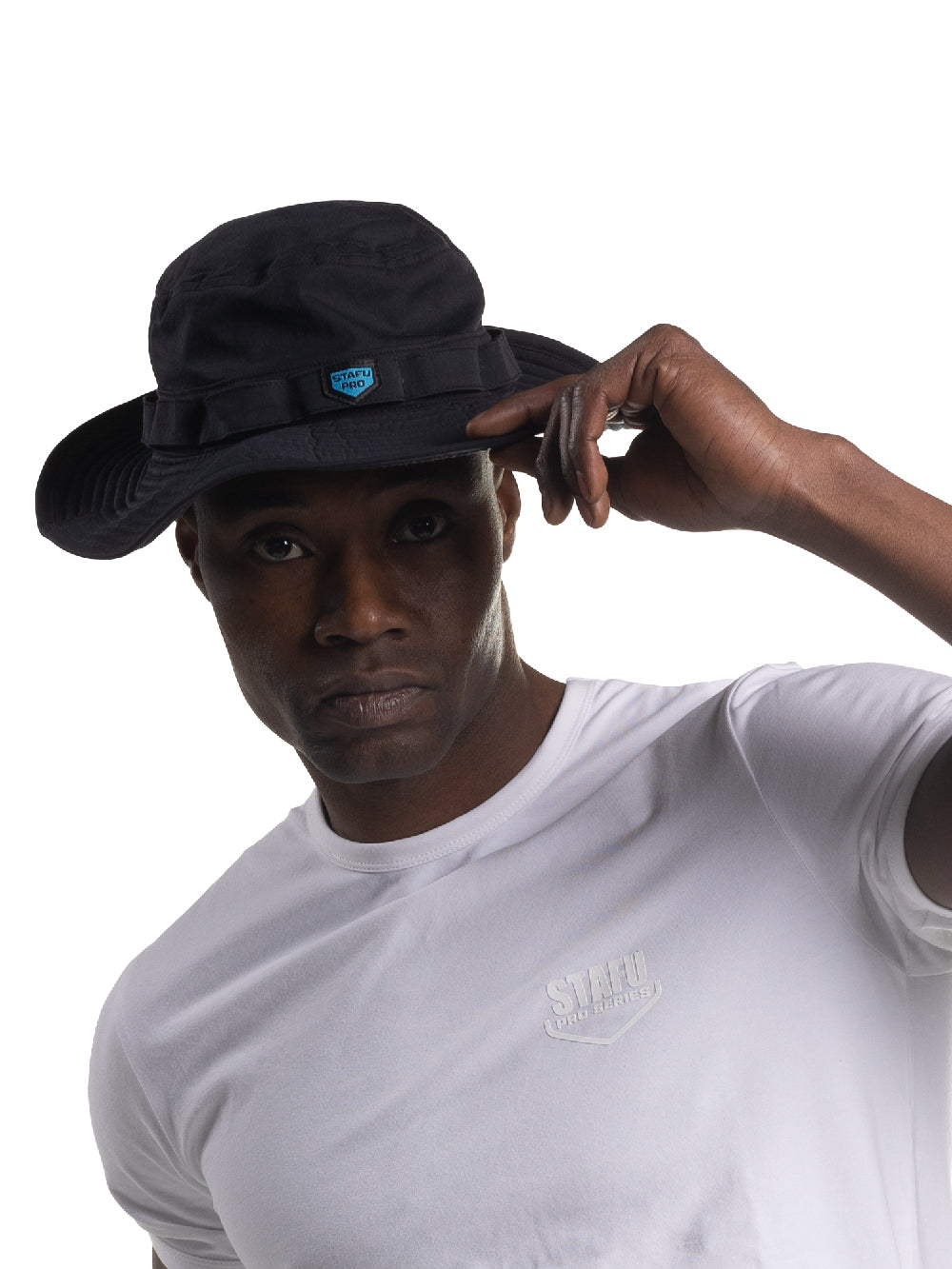 F. Guerilla Safari Şapkası - Siyah - Stafu Pro Series
