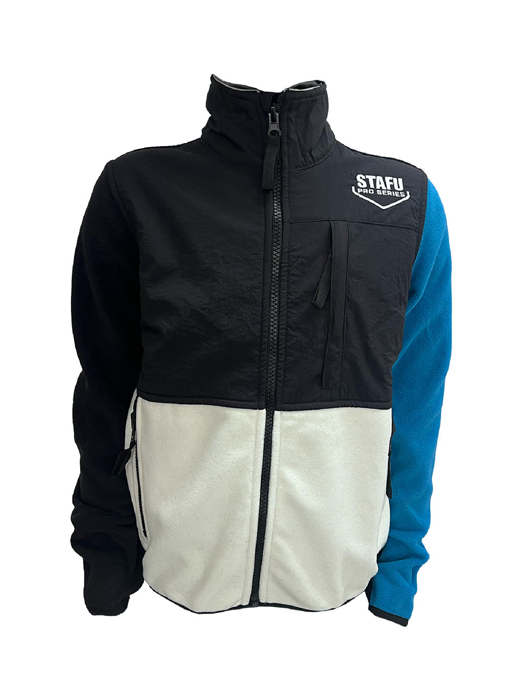 Indus Çocuk Polar Ceket - Mavi/Beyaz - Stafu Pro Series