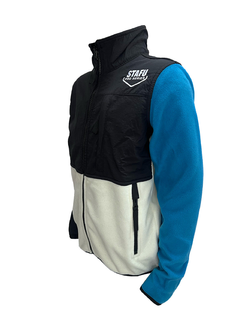 Indus Çocuk Polar Ceket - Mavi/Beyaz - Stafu Pro Series