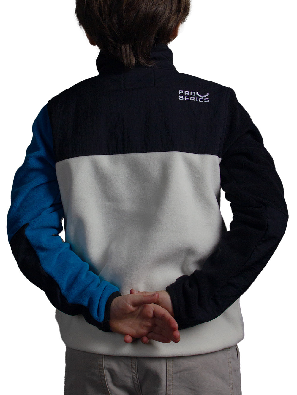 Indus Çocuk Polar Ceket - Mavi/Beyaz - Stafu Pro Series