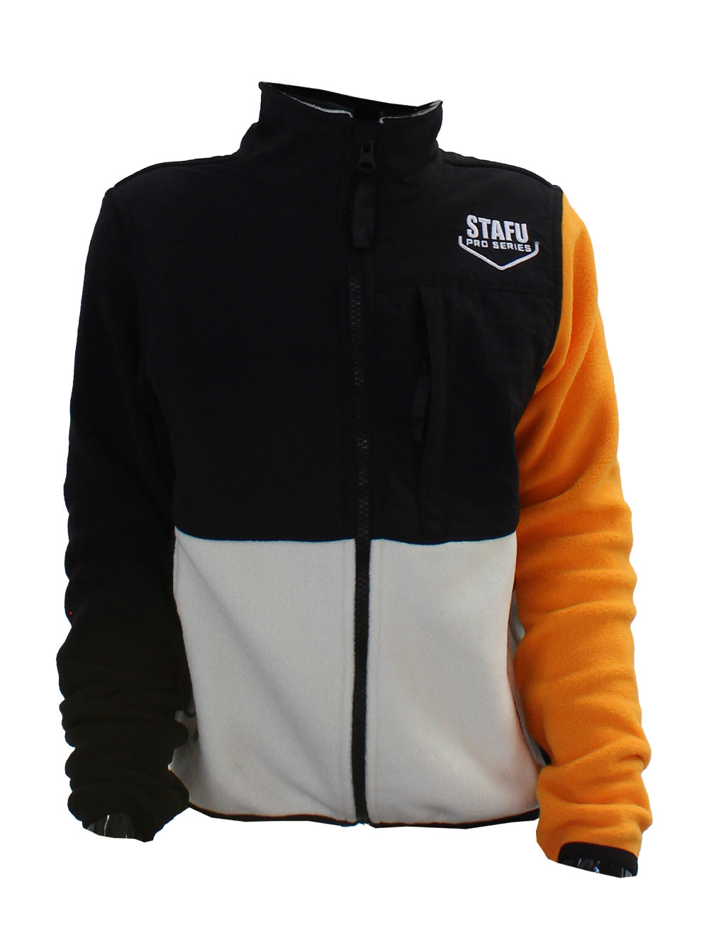 Indus Çocuk Polar Ceket - Turuncu/Beyaz - Stafu Pro Series