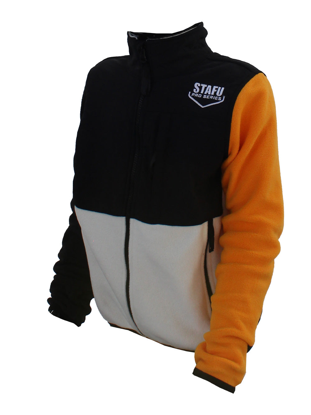 Indus Çocuk Polar Ceket - Turuncu/Beyaz - Stafu Pro Series