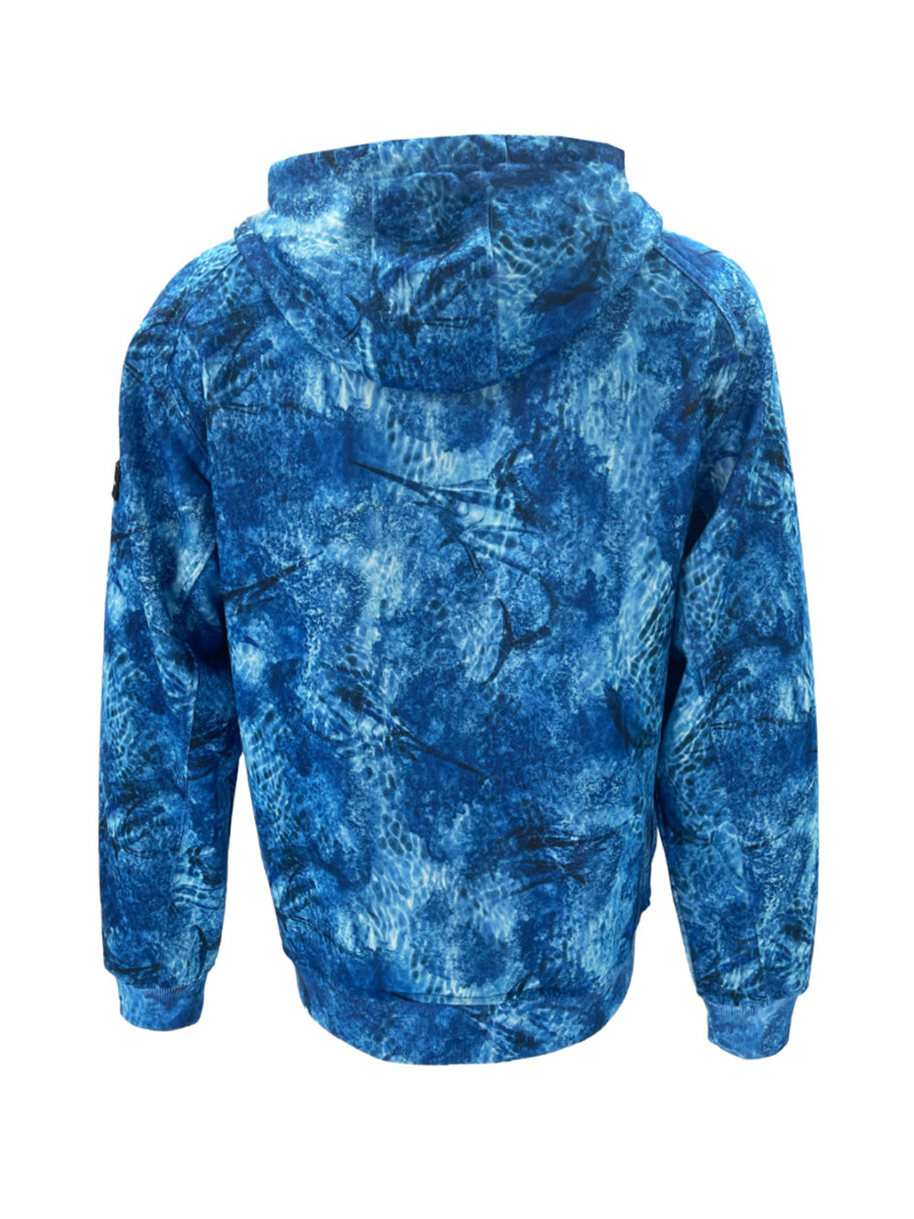 Jedi Fermuarlı Kapüşonlu Sweatshirt - Marlin Mania Mavi - Stafu Pro Series