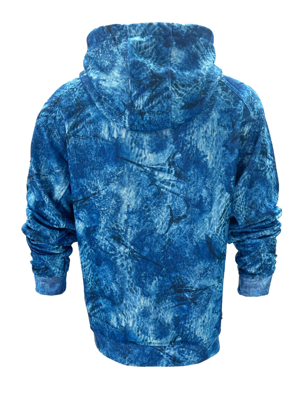 Jedi Fermuarlı Kapüşonlu Sweatshirt - Marlin Mania Mavi - Stafu Pro Series