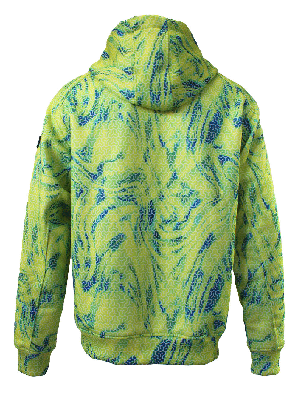 Jedi Fermuarlı Kapüşonlu Sweatshirt - Trophy Lime - Stafu Pro Series