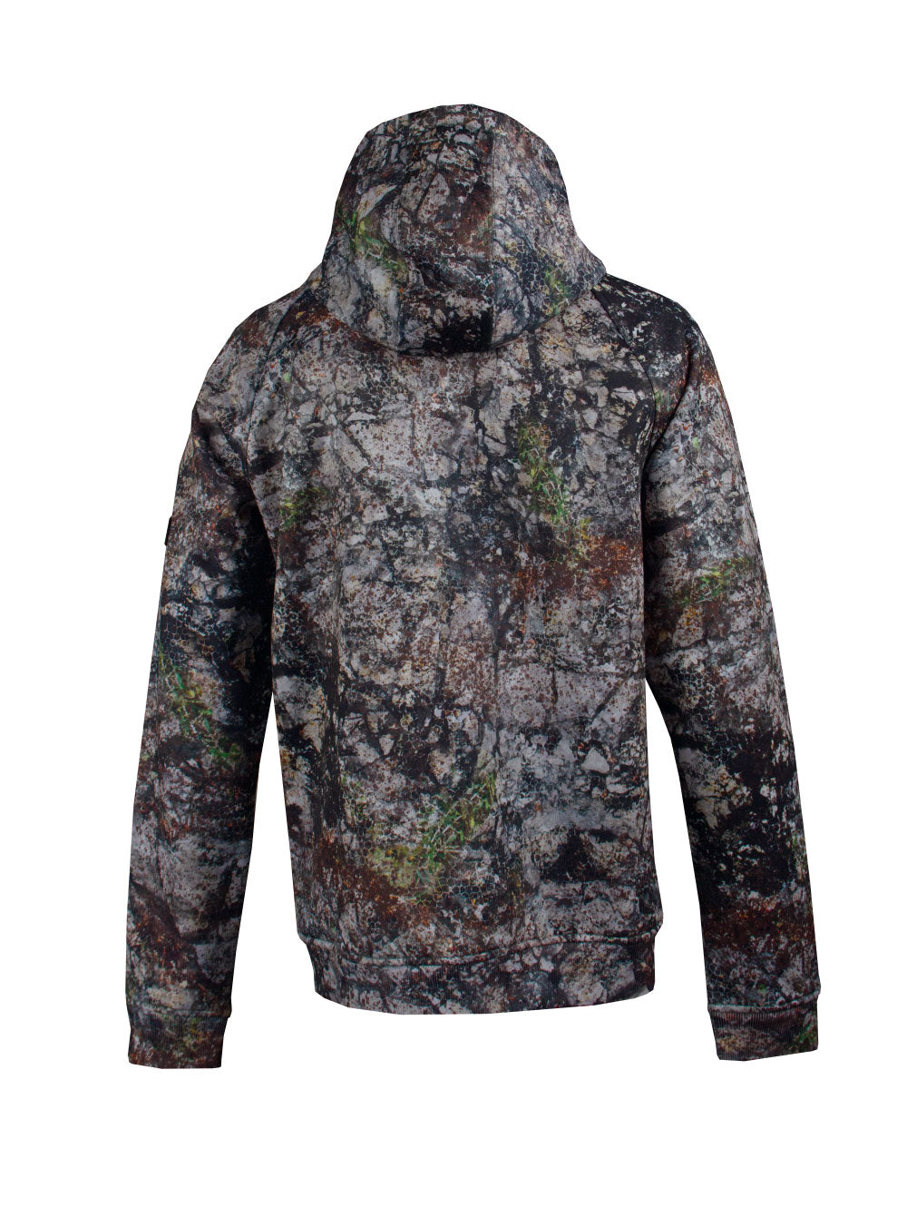 Jedi Fermuarlı Kapüşonlu Sweatshirt - Altai Camo - Stafu Pro Series