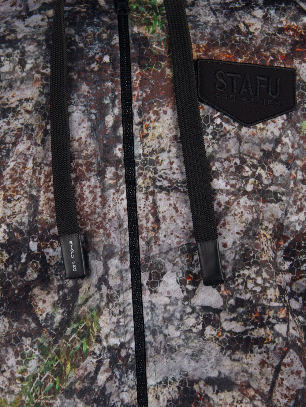 Jedi Fermuarlı Kapüşonlu Sweatshirt - Altai Camo - Stafu Pro Series