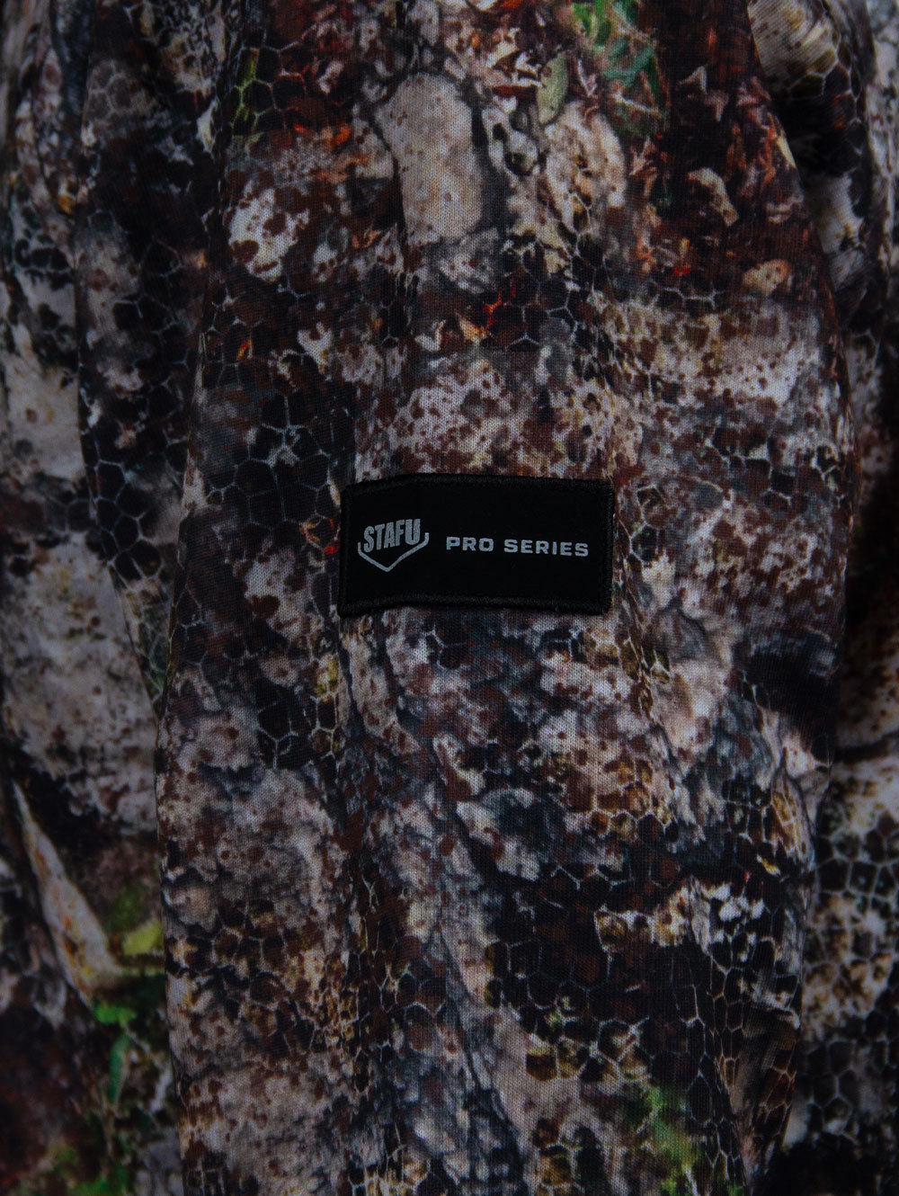 Jedi Fermuarlı Kapüşonlu Sweatshirt - Altai Camo - Stafu Pro Series