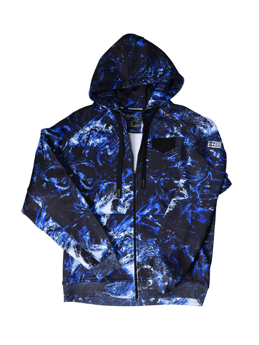 Jedi Fermuarlı Kapüşonlu Sweatshirt - Dark Storm