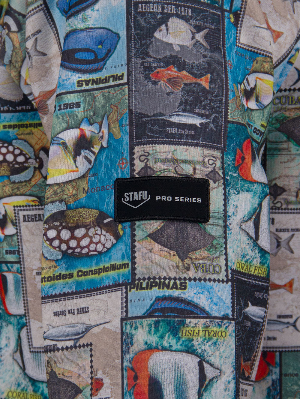 Jedi Fermuarlı Kapüşonlu Sweatshirt - Stamp - Stafu Pro Series