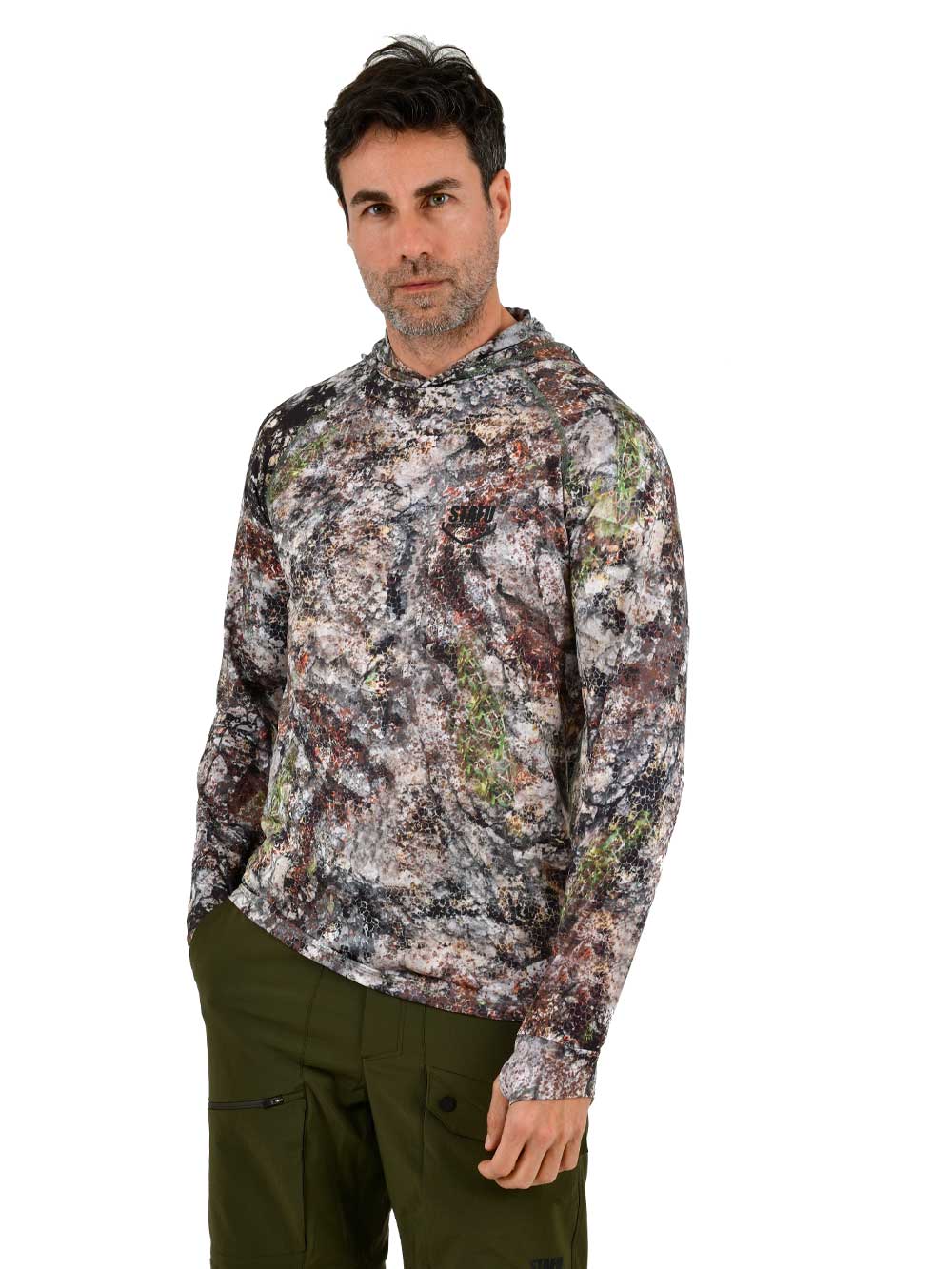 Khagan UV Korumalı Performans T-Shirt - Altai Camo