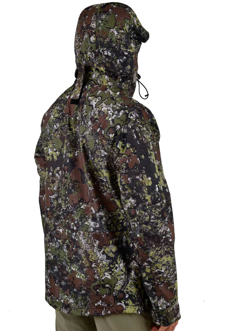 Khumbu Full Zip Hooded Rainwear - Bushman Camo - Stafu Pro Series