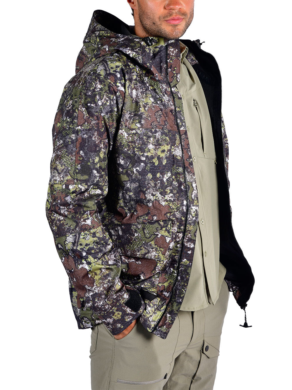 Khumbu Waterproof Outer Jacket - Bushman Camo